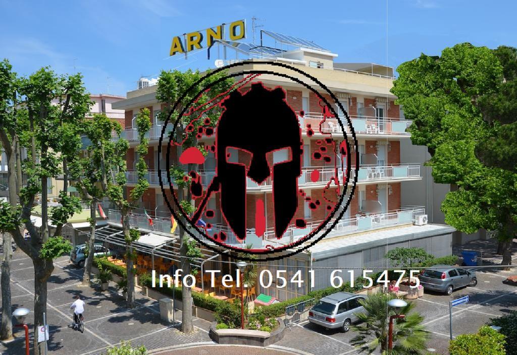 Hotel Arno Misano Adriatico Esterno foto